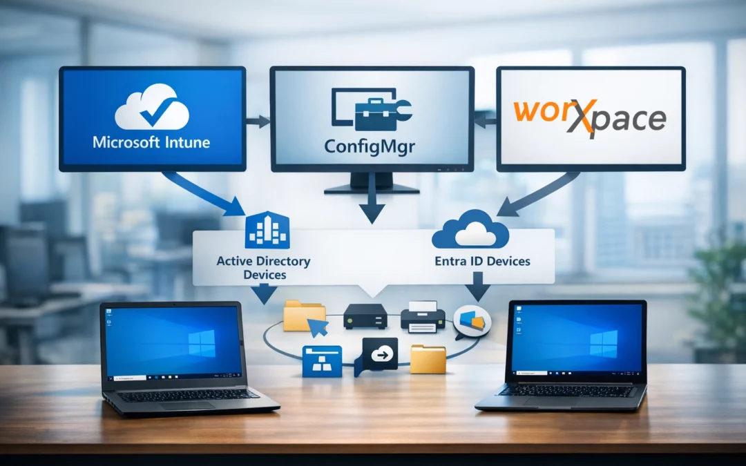 Where workspace orchestration fits in hybrid Windows environments